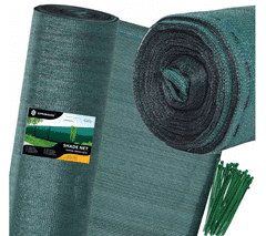 Springos Senčna / ograjna mreža - 1,7x25m 95% + UV