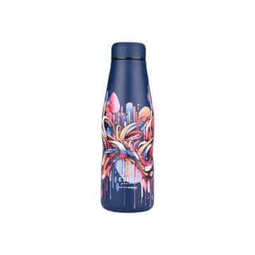 ESTIA HOME ART Vibrant Vortex izolirana potovalna steklenica, 500ml