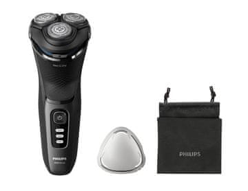 Philips Massive Shaver 3000 Series Električni brivnik za mokro in suho britje S3244/12