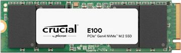Crucial E100 SSD disk, Gen4 NVMe, PCIe 4.0, M.2, 480 GB (CT480E100SSD8)