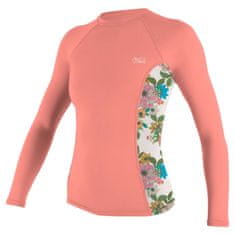 O'Neill Ženska UV majica Side Print Rash Guard, dlg rok, Desert Flower, S
