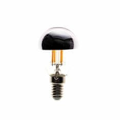 shumee LED žarnica z nitko 4W G45 E14 2700K ZGORAJ SREBRNA