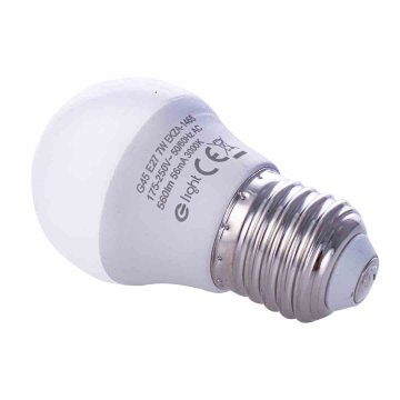 shumee LED žarnica 7W E27 G45. Barva: Topla