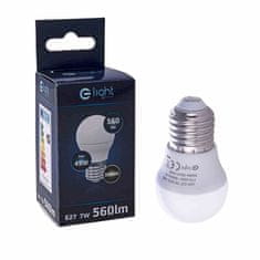 shumee LED žarnica 7W E27 G45. Barva: Topla