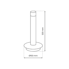 shumee ALBA 5W LED namizna svetilka