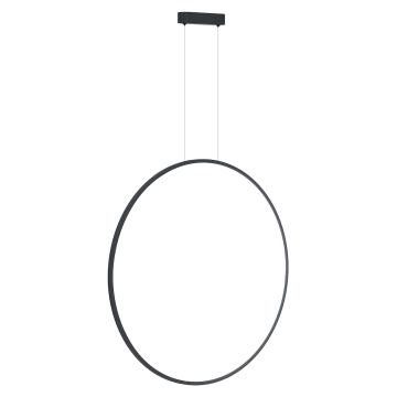 shumee Viseča svetilka Saturno Black 46W LED