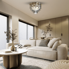 Milagro Plafonjera LUXURIA 9xE14, Milagro