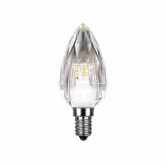 shumee LED žarnica 4W E14 C37 4000K kristalna
