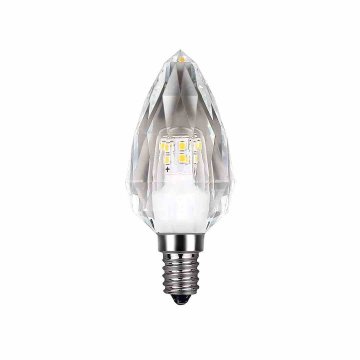 shumee LED žarnica 4W E14 C37 4000K kristalna