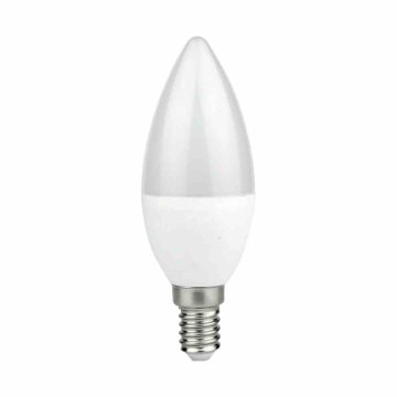 shumee LED žarnica 7W E14 C37. Barva sveče: 6500K