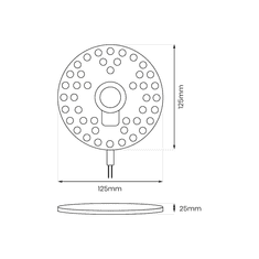 shumee LED modul FIX 12W 3000K Fi125