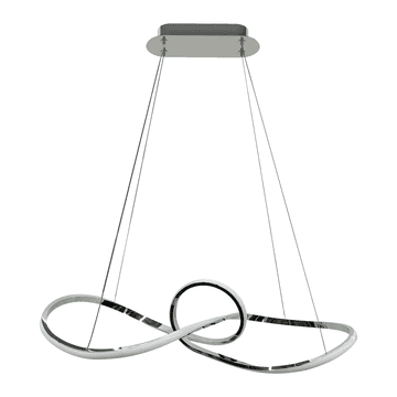 shumee Viseča svetilka Marco Chrome 42W LED