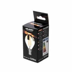 shumee LED žarnica z nitko 4W G45 E14 2700K ZLATA