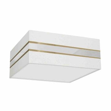 shumee Stropna svetilka Kvadratna ULTIMO BELA 3xE27