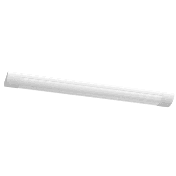 shumee Stropna svetilka nevtralne barve LED 18W bela podolgovata 60cm IP20 za garažo in delavnico Eko-Light