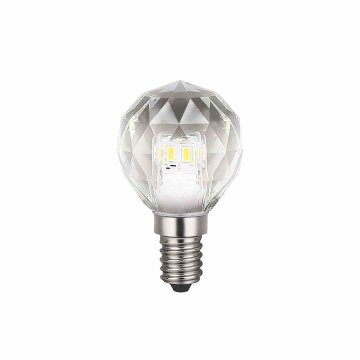 shumee LED žarnica 3W E14 G40 4000K kristalna