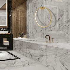 Milagro Stenska svetilka Saturno Gold 25W LED