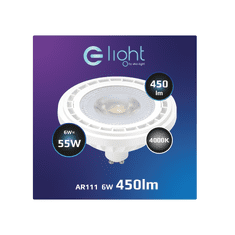 shumee LED žarnica 6W AR111 GU10 4000K/bela