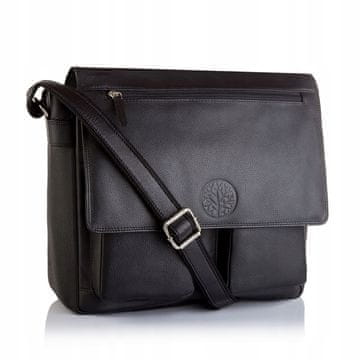 shumee TBG-YM-203 ČRNA moška OXFORD torba