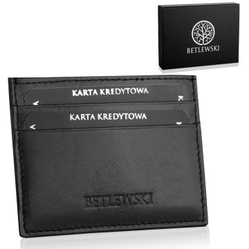 shumee BEZ-08 ČRNI OVITEK ZA VIZITKE