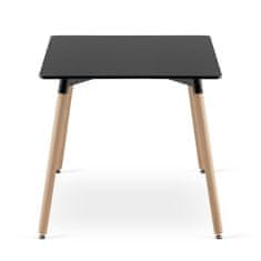 shumee ADRIA miza 120 cm x 80 cm - črna