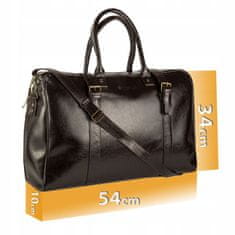 shumee BTM-03 RJAVA Moška torba LUXE