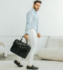 shumee BTM-02 ČRNO LUXE torba za prenosnik