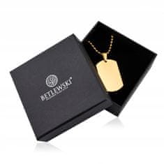 shumee Ogrlica z verižico za pse BN-01 GOLDEN ETERNITY