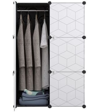 shumee Modularna garderobna omara 6x