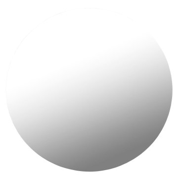 shumee Ogledalo 80 cm brez okvirja