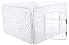 shumee Pasji ograd 90x90x60cm bel
