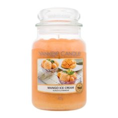 Yankee Candle Mango Ice Cream 623 g dišeča svečka