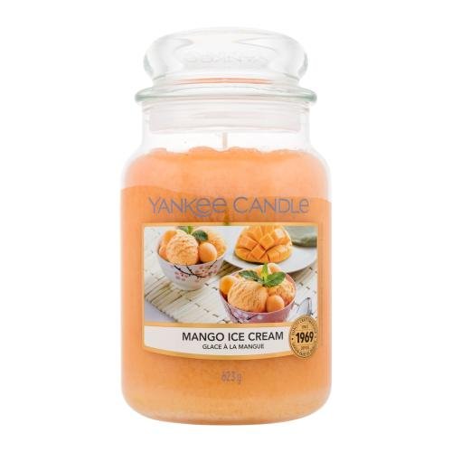Yankee Candle Mango Ice Cream dišeča svečka