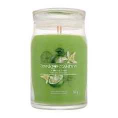Yankee Candle Signature Vanilla Lime 567 g dišeča svečka