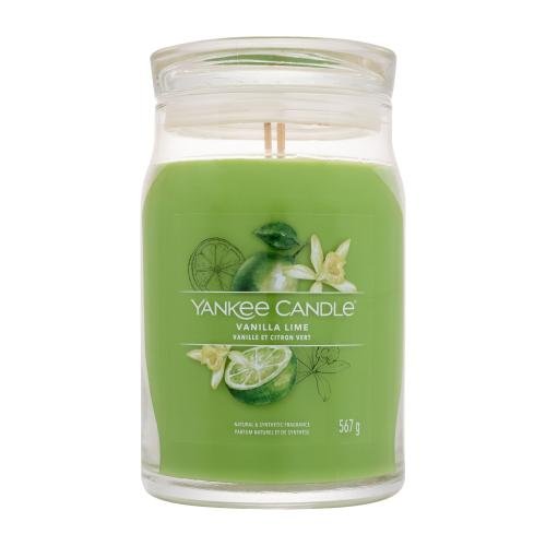Yankee Candle Signature Vanilla Lime dišeča svečka