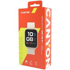 Canyon Easy SW-54 pametna ura, bež (CNS-SW54WB)