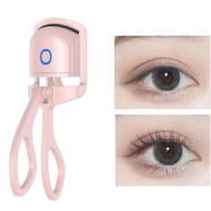 FRILLA® USB polnilni grelni kodralnik trepalnic | GLAMCURLI Roza