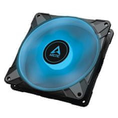 Arctic P14 PWM PST RGB 0dB, 140x140x27 mm ventilator, črn, 4-pin