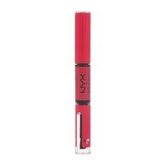 NYX Shine Loud dvofazna šminka z visokim sijajem 3.4 ml Odtenek 15 world shaper