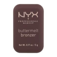 NYX Buttermelt Bronzer visoko pigmentiran in dolgoobstojen bronzer 5 g Odtenek 08 butta than you