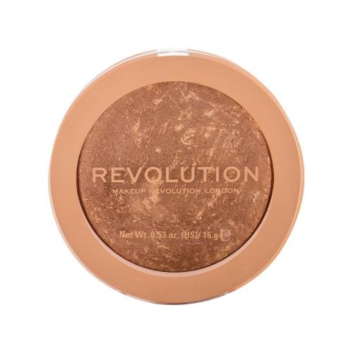 Makeup Revolution Re-loaded bronzer za porjaveli videz in konturo 15 g