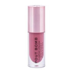Makeup Revolution Pout Bomb glos za volumen ustnic 4.6 ml Odtenek kiss