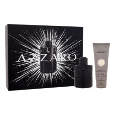Azzaro The Most Wanted Set toaletna voda 50 ml + šampon za lase in telo Wanted 75 ml za moške