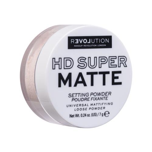 Revolution HD Super Matte Setting Powder univerzalni puder v prahu 7 g