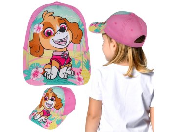 Paw Patrol Paw Patrol Skye dekleta roza baseball kapa za poletje, nastavljiv baseball za dekleta