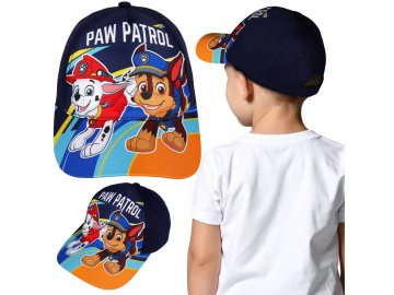 Paw Patrol Paw Patrol Chase, Marshall Navy blue baseball kapa za dečke za poletje, nastavljiva baseball kapa