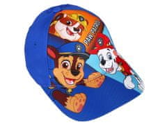 Paw Patrol Paw Patrol Chase, Marshall Rubble Modra poletna kapa za dečka, nastavljiva baseball kapa 52cm