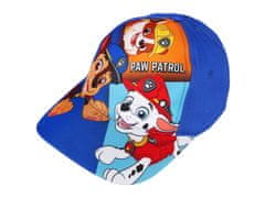 Paw Patrol Paw Patrol Chase, Marshall Rubble Modra poletna kapa za dečka, nastavljiva baseball kapa 52cm
