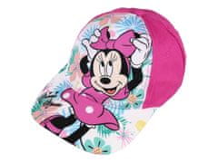 Disney DISNEY Minnie Mouse Roza baseball kapa za poletje za dekleta, nastavljiva baseball kapa 54cm