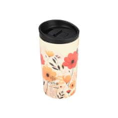 ESTIA HOME ART Summer Reverie izolirana potovalna steklenica, 350ml, rumena